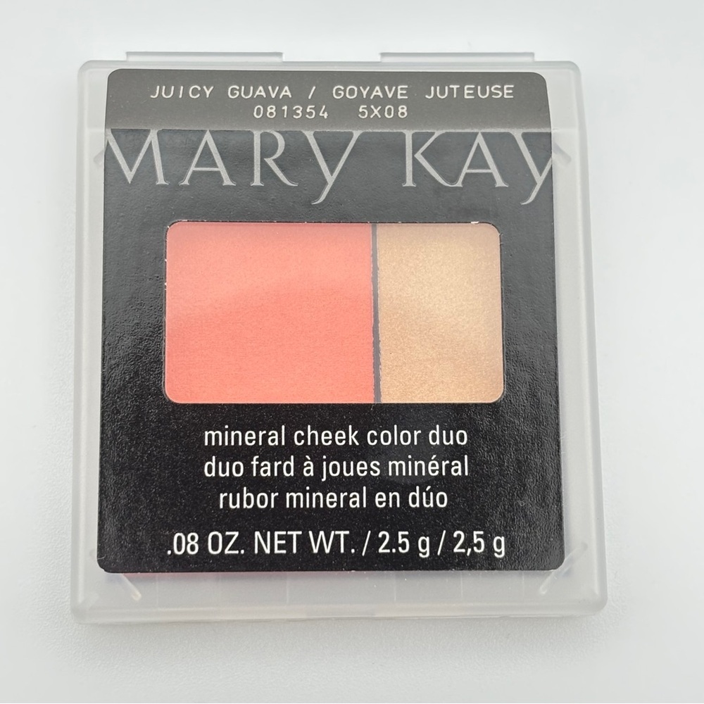 Mary Kay Mineral Cheek Colour Duo in Juicy Guava/ Goyave Juteuse 081354 5X08